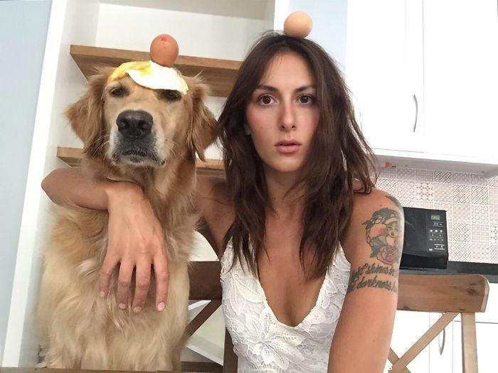 Девушка одержима своей собакой по кличке Хьюго,  Урсула Дафни Эйтчисон, Ursula Daphne Aitchison, ретривер Хьюго