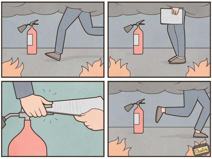 иллюстрации о жизни от Gudim,  Gudim