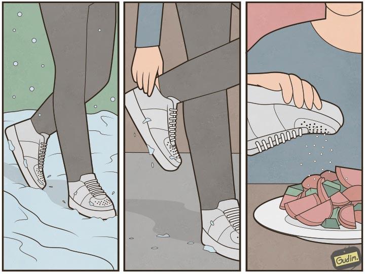 иллюстрации о жизни от Gudim,  Gudim