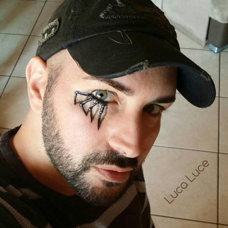 визажист мастер 3D-иллюзий, Лука Люче, Luca Luce