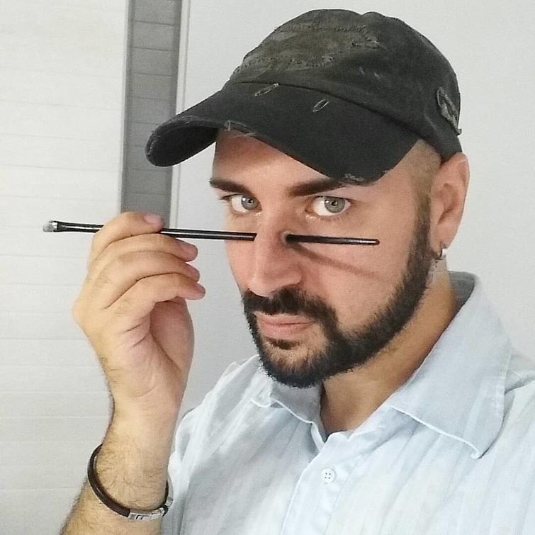 визажист мастер 3D-иллюзий, Лука Люче, Luca Luce