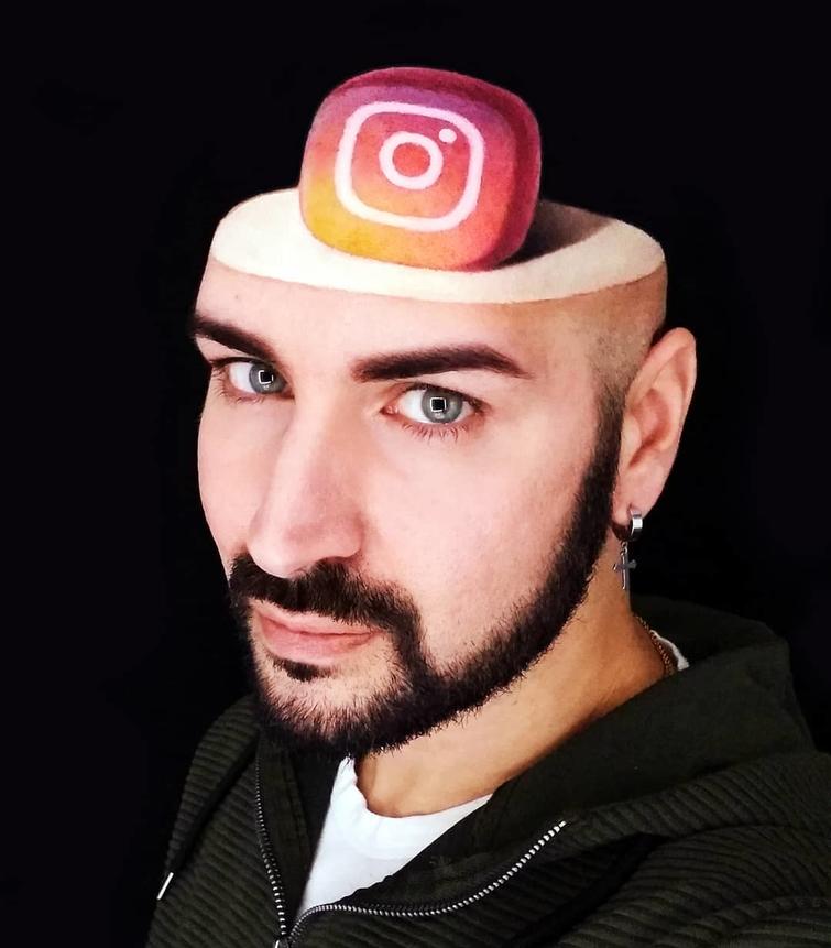 визажист мастер 3D-иллюзий, Лука Люче, Luca Luce