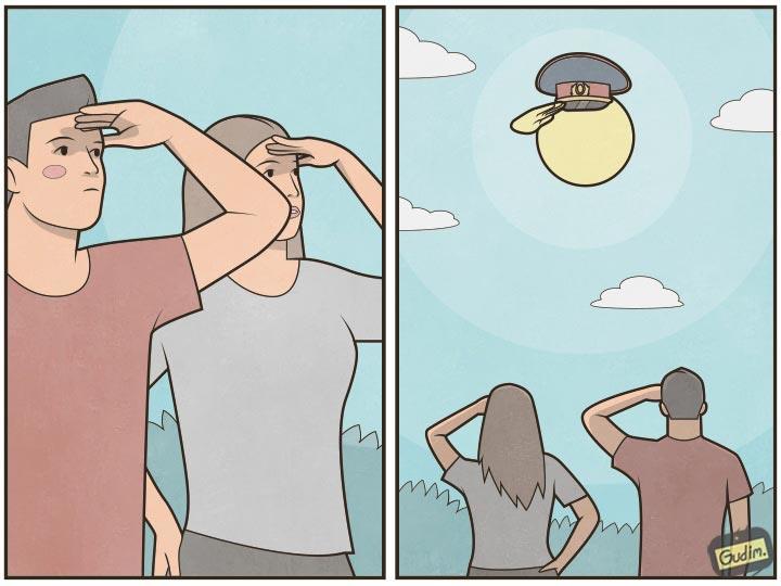 иллюстрации о жизни от Gudim,  Gudim