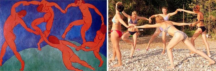 русские пытались воссоздать известные произведения искусства, сфоткай типа рембрандт