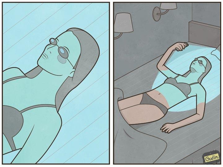 иллюстрации о жизни от Gudim,  Gudim