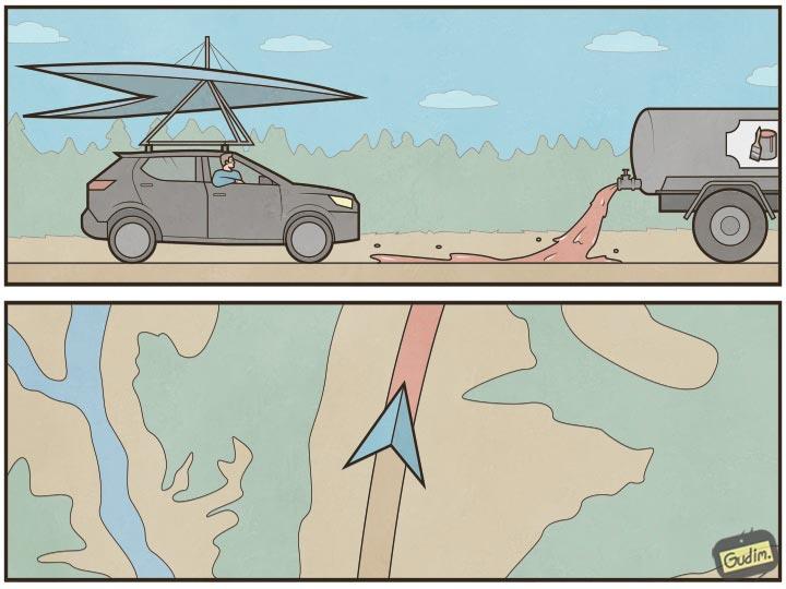 иллюстрации о жизни от Gudim,  Gudim