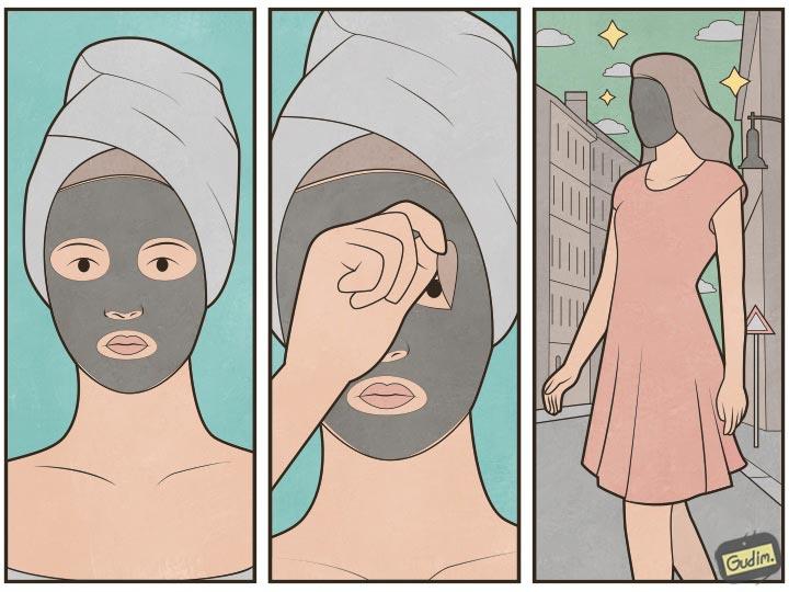 иллюстрации о жизни от Gudim,  Gudim