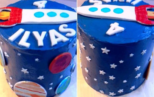 галактический торт, вселенная внутри торта