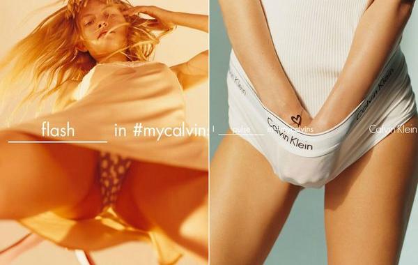 реклама Calvin Klein в instagram, пошлая реклама Calvin Klein в instagram, вызывающая реклама реклама Calvin Klein в instagram