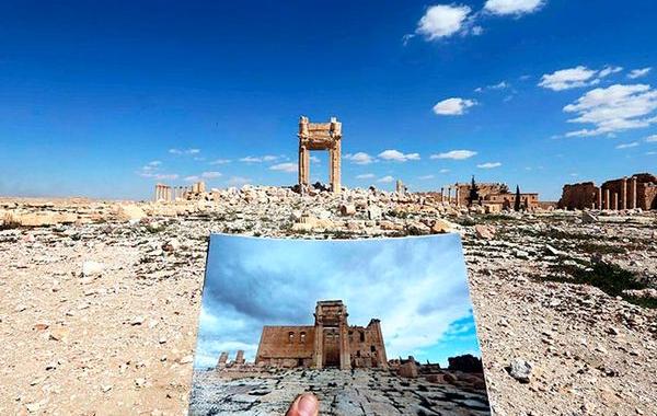 Достопримечательности Сирии до и после ИГИЛ, памятники Сирии до и после ИГИЛ
