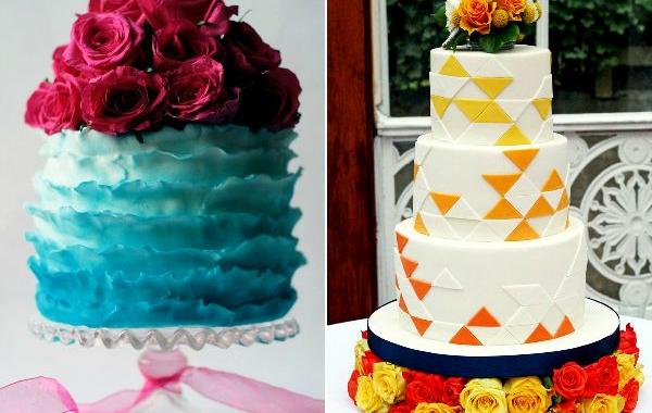 необычные свадебные торты, оригинальные свадебные торты