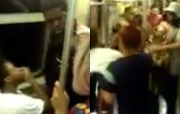 ограбление в нью-йоркском метро, пытался ограбить подростка метро Нью-Йорка, пассажиры помешали ограблению