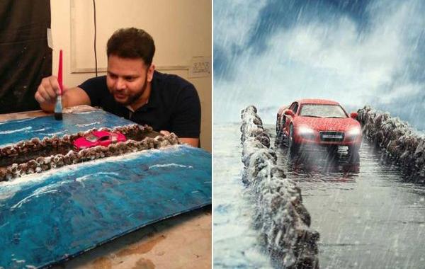 Ватсал Катария, Vatsal Kataria, фотографирует игрушечные модели автомобилей, реалистичные фото авто снимая игрушечные модели