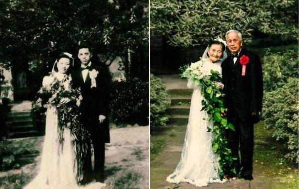 Цао Юэхуа, Cao Yuehua, Ван Дейи, Wang Deyi,98-летняя пара отпраздновала 70-летний  юбилей свадьбы, пара отпраздновала 70-летний юбилей свадьбы, 70 лет в браке