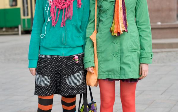 уличная мода Финляндии, наряды финских модников