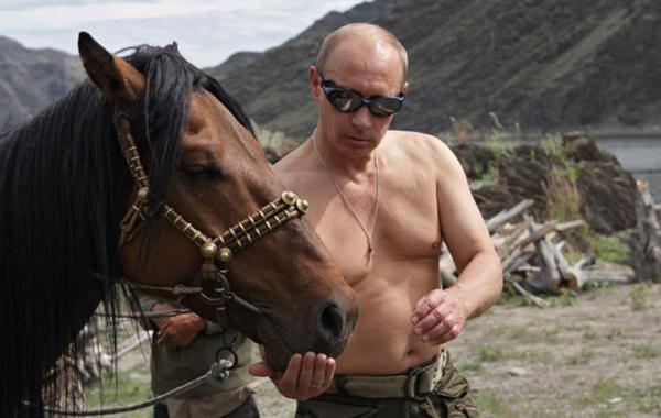 Фотографии, доказывающие, что Путин - настоящий мужик