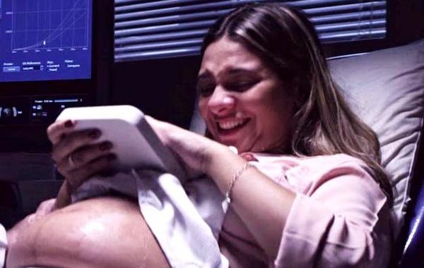 Tatiana Guerra, Татьяна Герра, Слепая беременная женщина «увидела» своего ребёнка с помощью 3D-принтера, huggiesbrasil