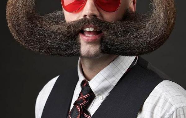 Beard and Mustache Championship 2014, необычные усы и борода
