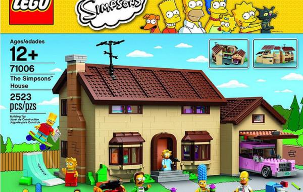 Игрушечный дом Симпсонов из конструктора LEGO, The Simpsons