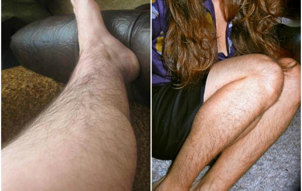 Hairy Legs Club, волосатые женские ноги, небритые ноги, клуб волосатых ног