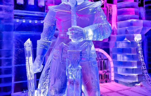 Волшебный мир ледяных скульптур на фестивале "Snow & Ice Sculpture Festival Bruges 2013"
