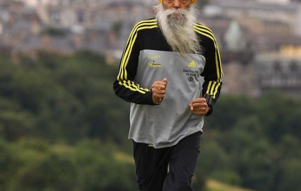 Фауджа Синг старейший марафонец 101 год