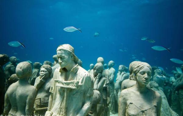 Подводный парк скульптур от Джейсона Тэйлора