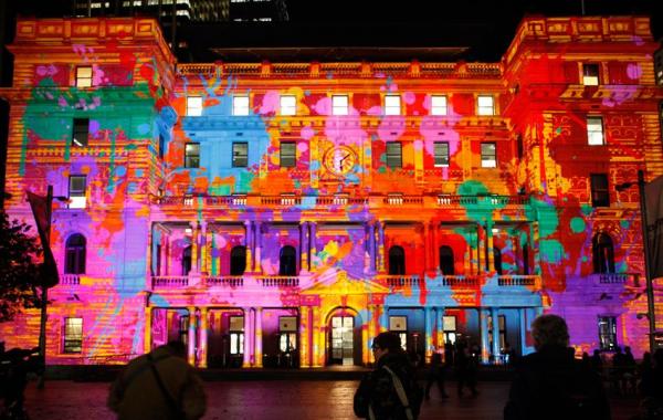 Фестиваль света и музыки в Сиднее