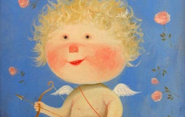 Поставщик счастья...Художница Евгения Гапчинская