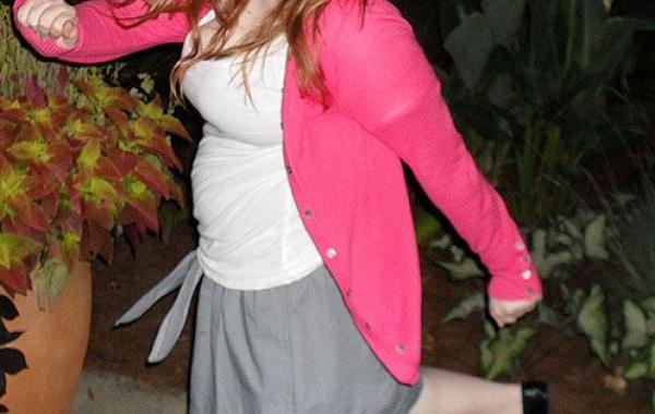 Девушка похудела