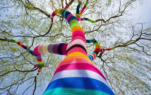 Шерстяной стрит-арт