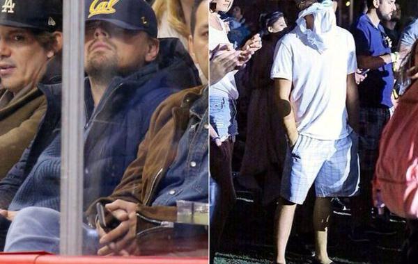 Леонардо Ди Каприо прячется от папарацци, дурацкие способы Леонардо Ди Каприо от папарацци