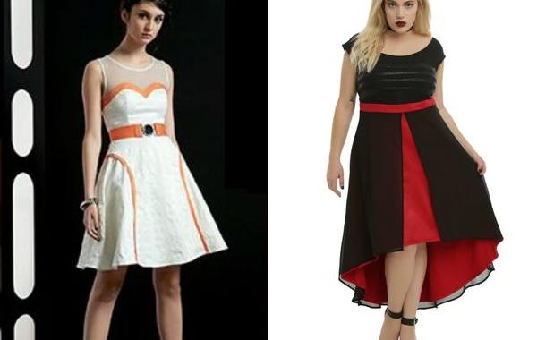 одежда в стиле Звёздные войны, линия одежды Звёздные войны, платье BB-8