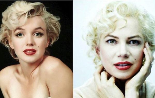 Актеры в образах, знаменитости, оригиналы, биографические фильмы