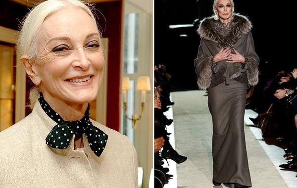 Кармен Делль‘Орефайс модель, 81 год