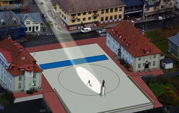 Гигантские зеркала гелиостаты в городе без солнца Рьюкан Rjukan