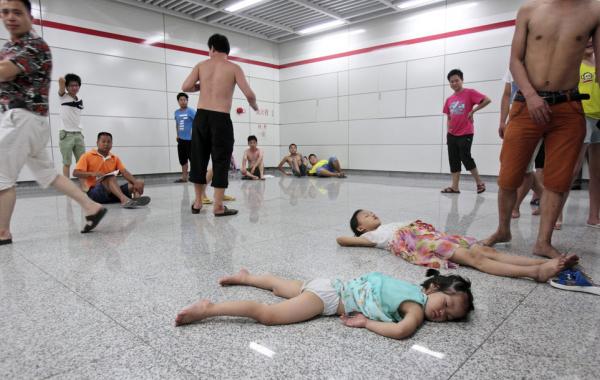 Экстремальная жара Китае