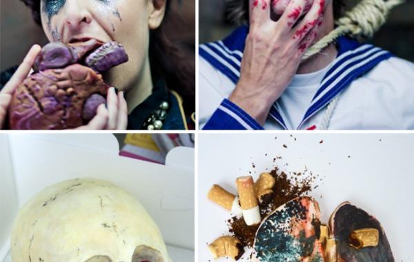 Miss Cakehead пугающие десерты жуткие торты кексы 