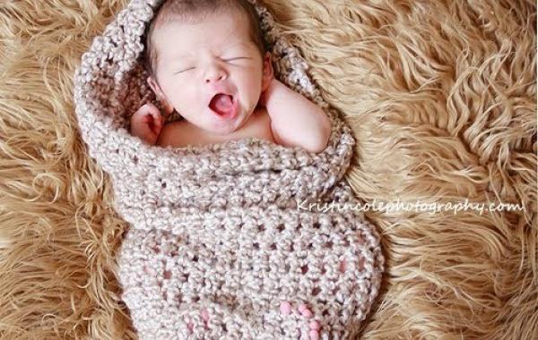 Вязаные домики для младенцев