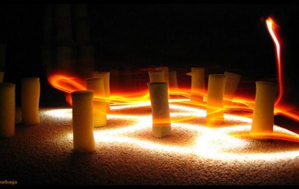 Рисование светом