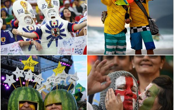 Самые яркие и сумасшедшие болельщики на Чемпионате мира по футболу 2014 в Бразилии