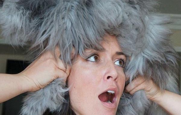 кот на голове шапка из кота прикол с котами