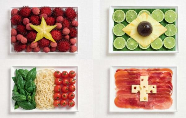 Вкусные флаги мира