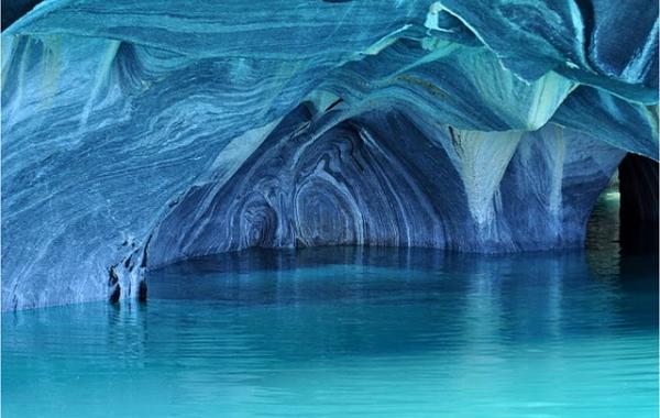 Мраморные пещеры озера Буэнос-Айрес