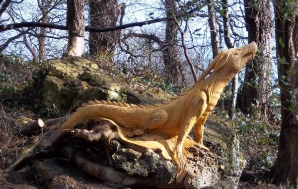 Новая жизнь срубленных деревьев от художника Томми Краггса