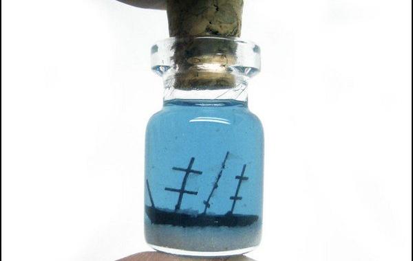 Уникальный проект. Весь мир в маленькой бутылке.