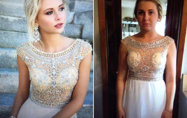 заказали платье для выпускного в интернете, платье для выпускного вечера в интернет-магазине