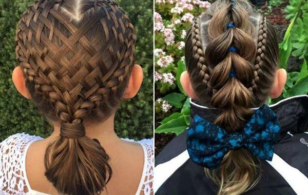 Шелли Гиффорд,Shelley Gifford, каждое утро плетёт косички дочери, сложные косы