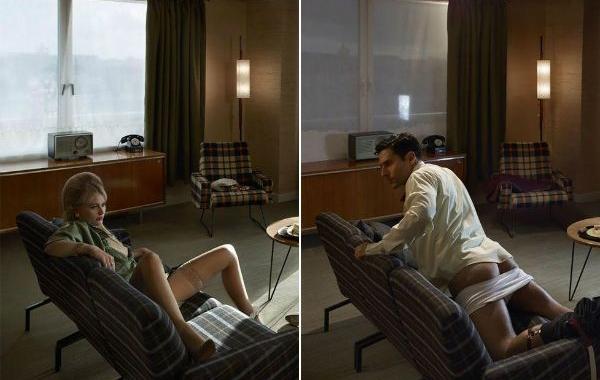 Саша Голдбергер, Sacha Goldberger, Secret Eden, Секретный рай, парные фотографии объединить в голове