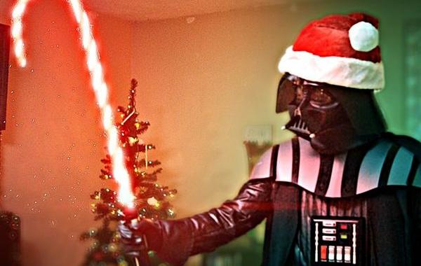 Дарт Санта, Дарт Вейдер решил разрушить Рождество, Darth Santa, Дарт Вейдер против Рождества